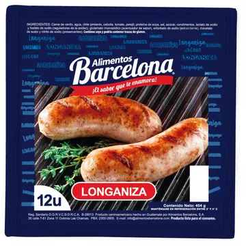 Longaniza Barcelona 12 unidades